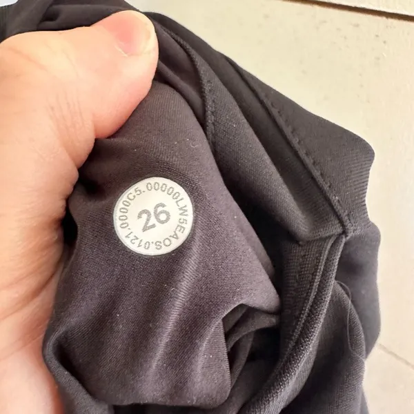 Lululemon Women’s 26 Black Warpstreme Jogger Pants High Rise - Image 6