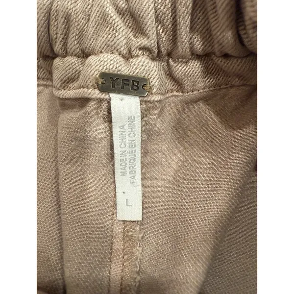 YFB Young, Fabulous & Broke Saidie Wide Leg Pant Large Bohemian Streetwear - Image 7