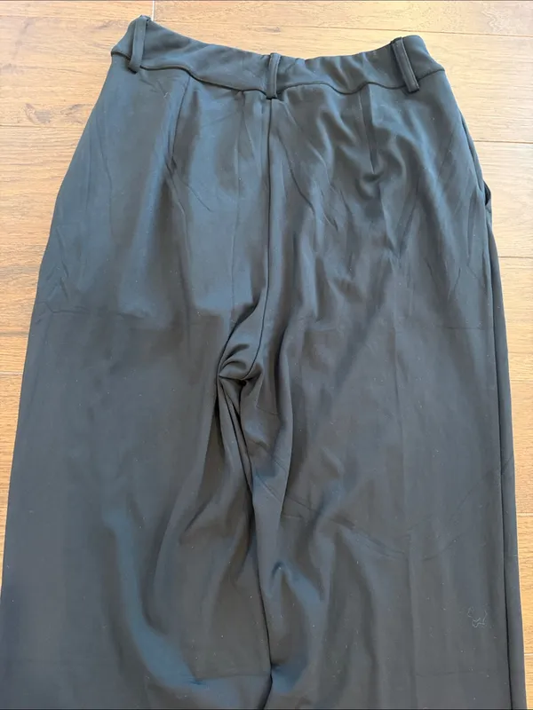 Dlooda Women’s Black Wide Leg Pants Size Small NWT - C3-209 - Image 8
