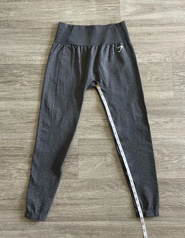 Gymshark vital seamless marl gray legging - large - Image 5