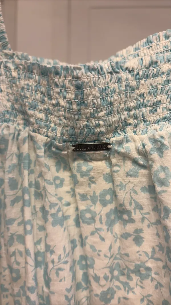 Billabong babydoll flower blue dress - Image 2