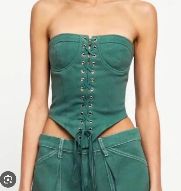 Lioness by Princess Polly Miami Vice Matching Set Cargo Pants and Corset Top - Image 4