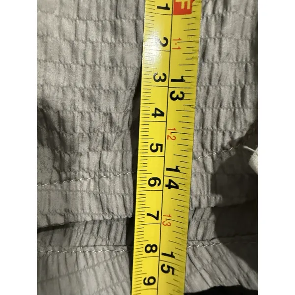 Nike‎ Women XXL Dri Fit Grey Athletic Shorts Elastic Adjustable Waistline Lined - Image 8