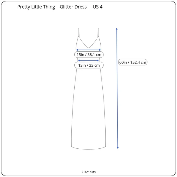Pretty Little Thing Glitter Dress Womens US 4 Pleated Emerald Green Skater‎ Glam - Image 10