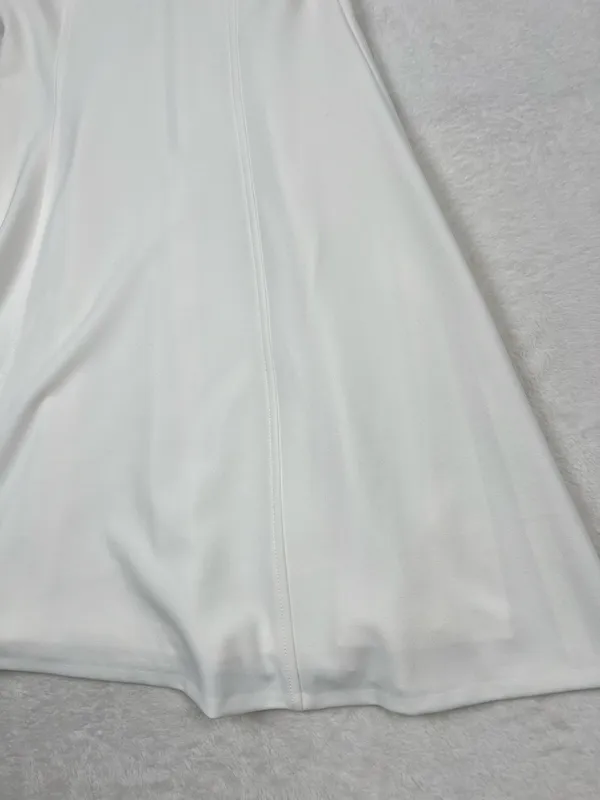 Tommy Hilfiger Fit & Flare Dress Off White Size 2 EUC - Image 2