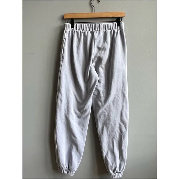 Brandy Melville Rosa Sweatpants‎ Pale Blue One Size Small - Image 6