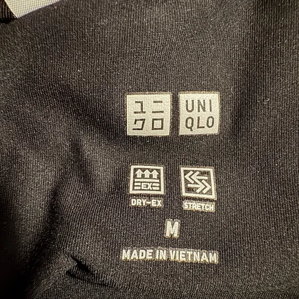Uniqlo Dry-Ex Ultra Stretch Joggers Womens M Black Performance Pants‎ Techwear - Image 3