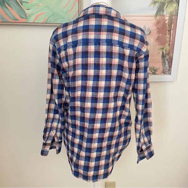 Madewell Flannel Sunday Shirt in Delgany Plaid XXS - Image 7