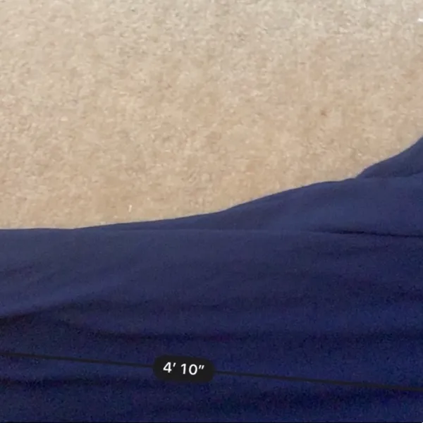 Lulu’s air of romance navy blue maxi formal dress - Image 5