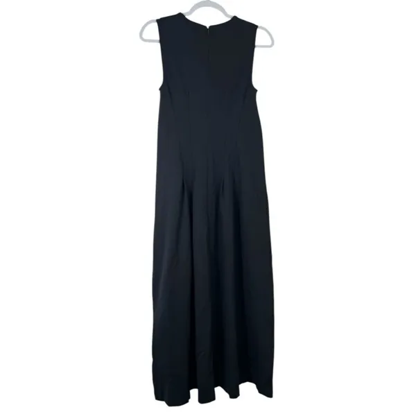 J. Crew Nadia Dress in Ponte Black Seamed Darted Size Small Office Spring - Image 10