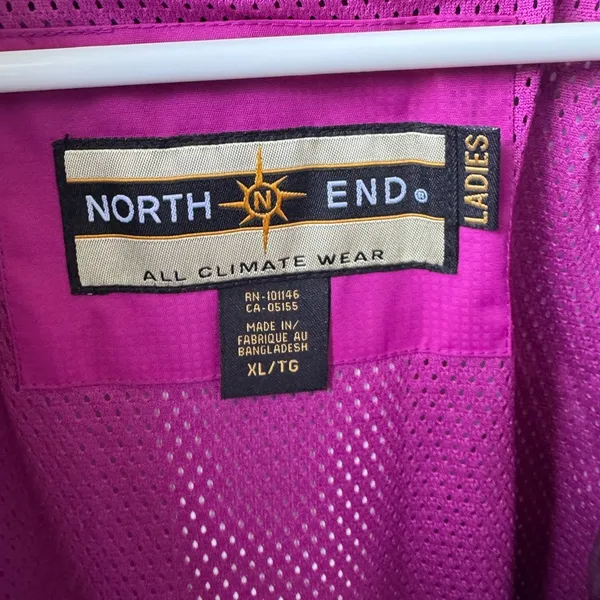 Pink and Purple Ski Snow Jacket with Color - Image 4