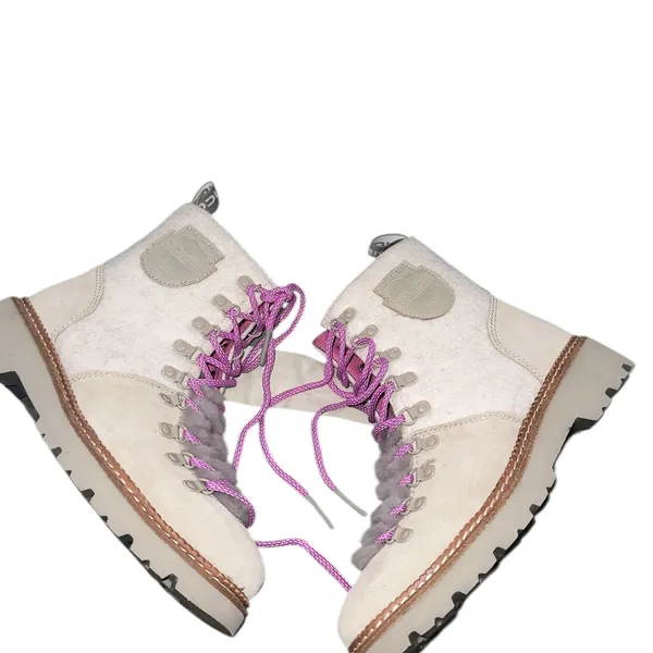 Nwt $180 Bionica Darlene Italiansuede Leather Waterproof Boots Moonstone - Image 9