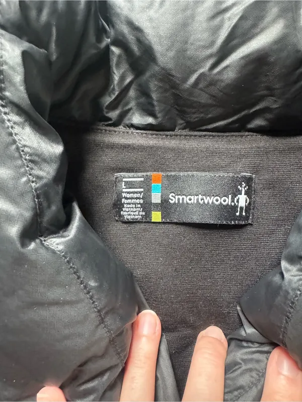 Smartwool Quilted Puffer Vest Black L - Image 2