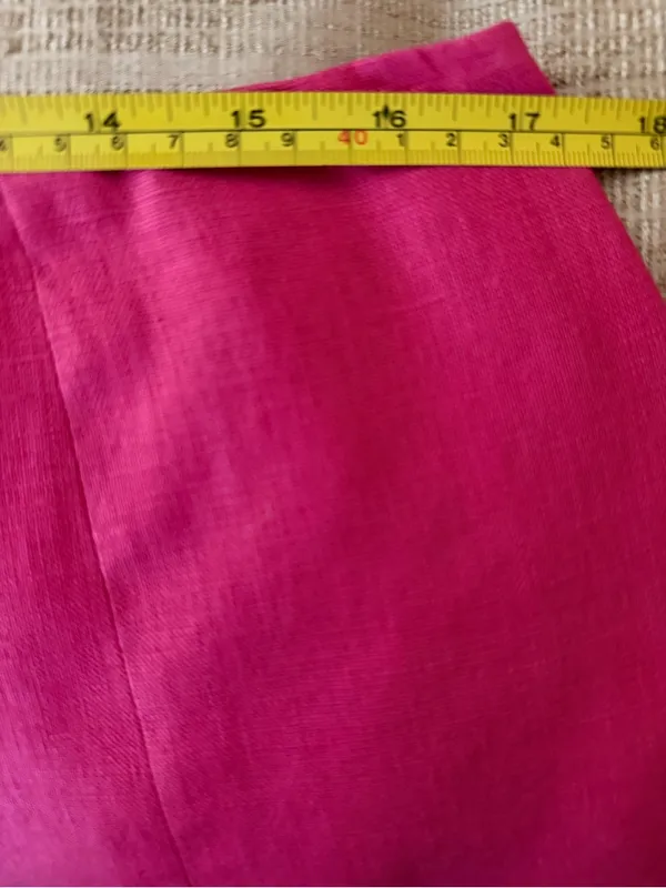 LAUREN RALPH LAUREN Linen Flare Skirt Size 8 - Image 6
