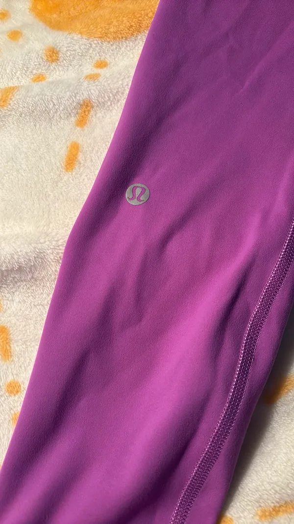 Purple Lululemon Leggings 2 - Image 3