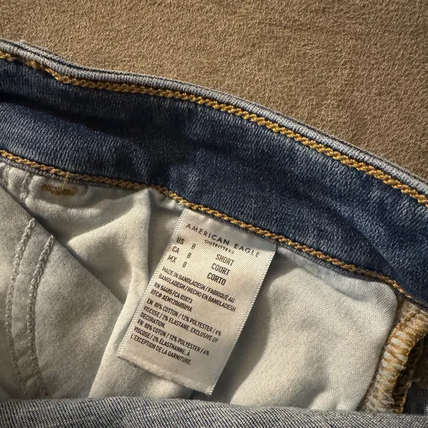 American Eagle next level stretch denim jegging jeans size 0 short - Image 5