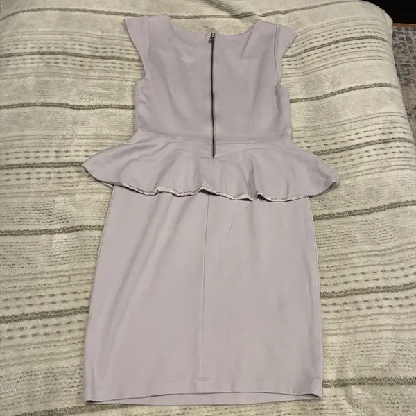 Alice + Olivia Employed Mini Dress Womens 4 Lilac Purple Fit Flare Sleeveless - Image 10