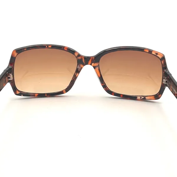 Liz Claiborne Sunglasses Womens Rectangular Tortoise Brown‎ 11876 Classic Chic - Image 7