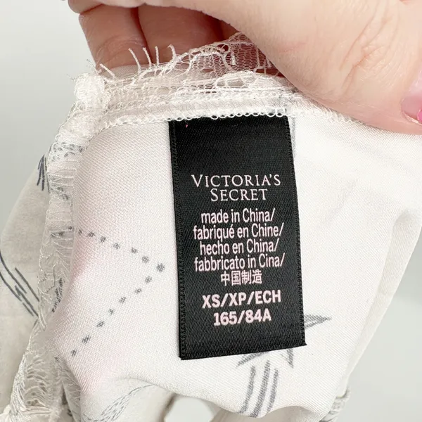 Victoria's Secret Womens Celestial Lace Trim Astrology Satin Slip Dress Size XS - Image 7