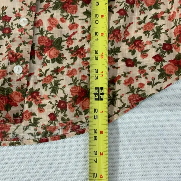 Free People Meant‎ To Be Vintage Floral Blouse Top size small - Image 8