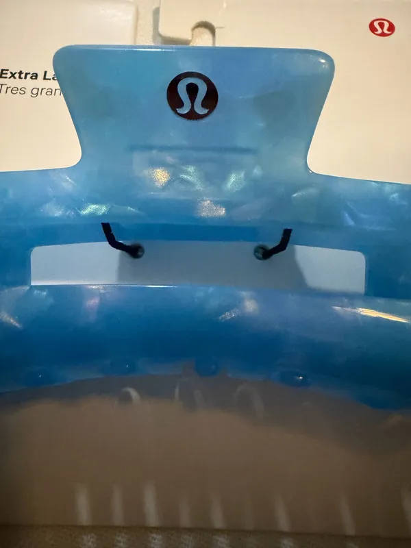 Lululemon Extra Large Claw Hair Clip (Rare Cornflower Blue) NWT - Image 3