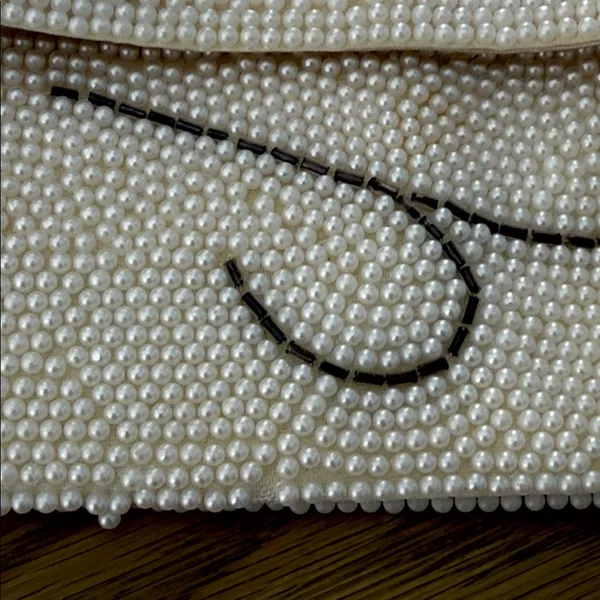 Vintage beaded clutch - Image 6