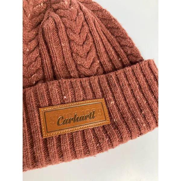 Carhartt rib knit fisherman beanie‎ in Sable women's one size winter trendy - Image 3
