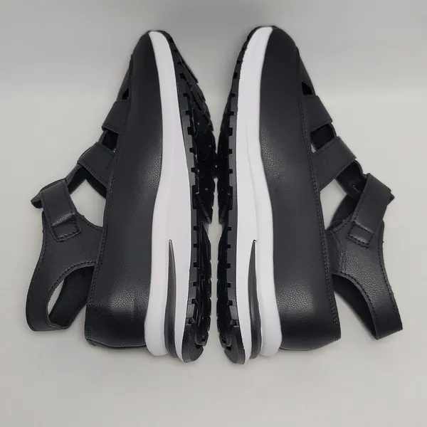 Fashion Comfort Sandals Hollow-Out Sporty Fisherman Style Platform Wedges Sz 40 - Image 9