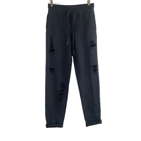 ✨Alo Yoga Distressed Grey Sz Small Sweatpants✨ - Image 6