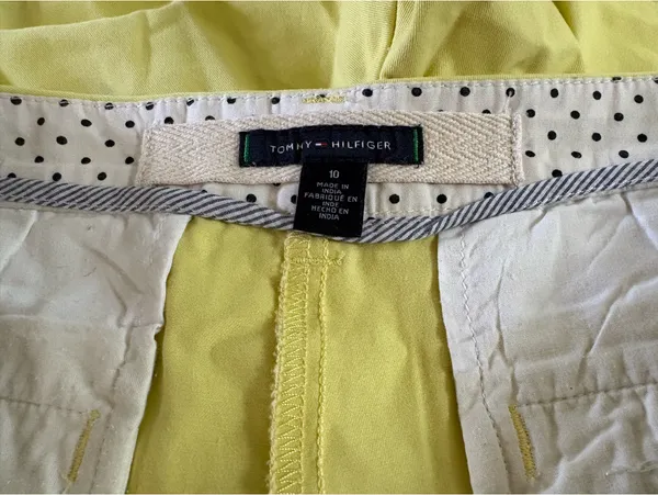 Tommy Hilfiger Yellow Shirt Medium - Image 3