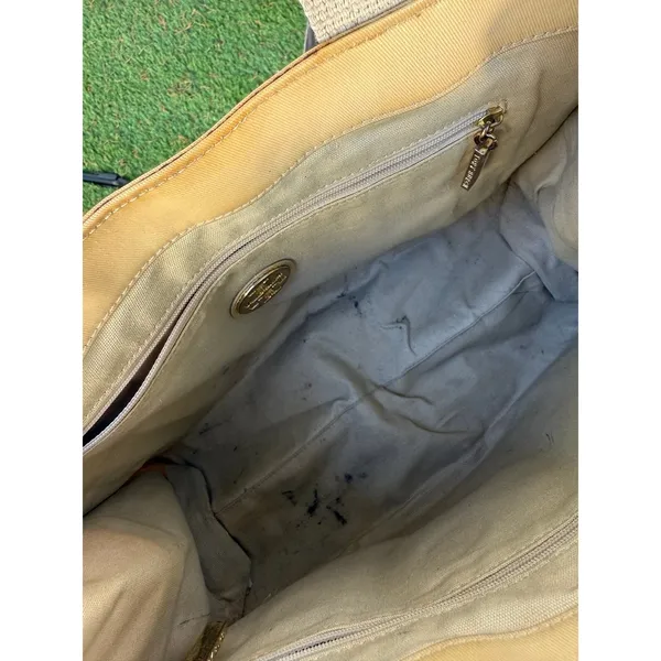 Tory Burch Coated Twill‎ Mini Tory Tote SEE PHOTOS. W - Image 6