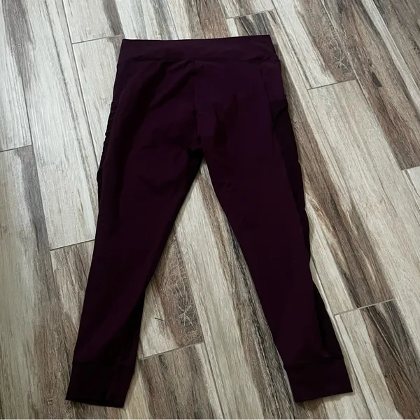 Fabletics burgundy leggings - Image 6