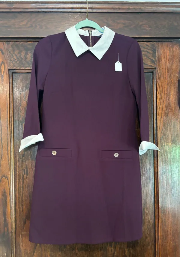 Tommy Hilfiger purple dress - Image 2