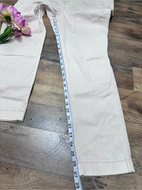 J. Crew Soft Pale Pink Ankle Cropped Jeans - Image 2