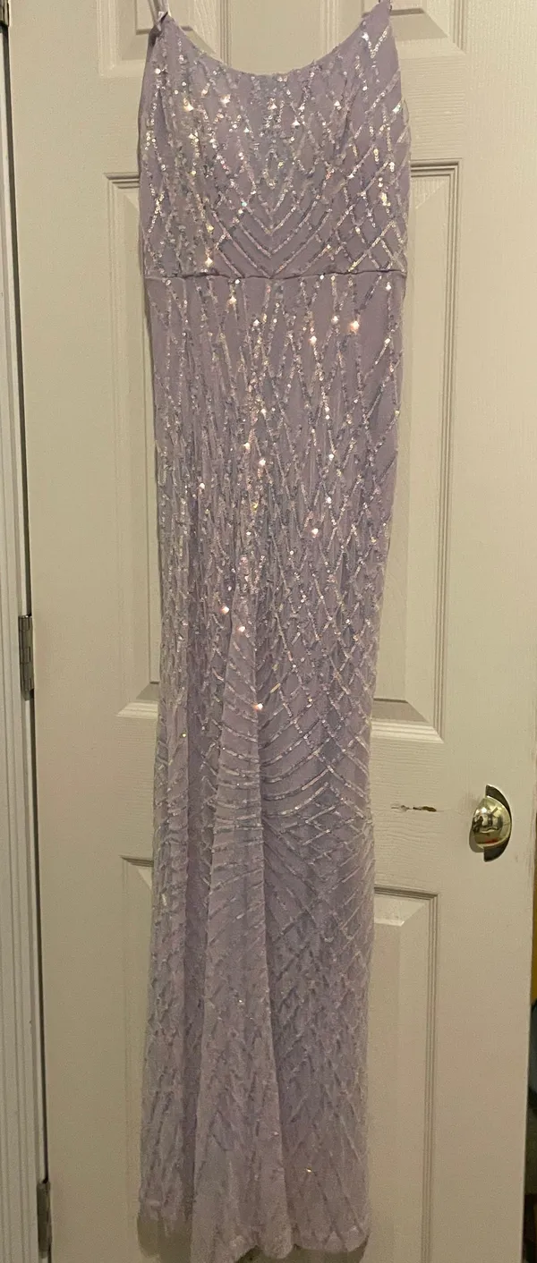 Lavender Prom Dress Size S petite - Image 3