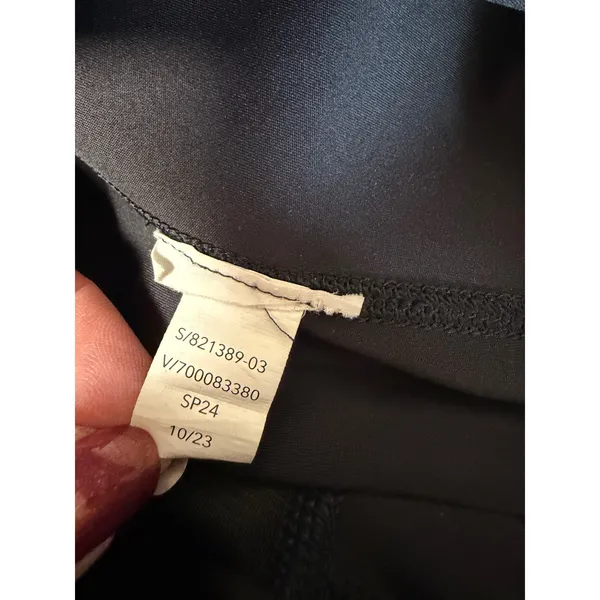 Athleta Interval Stash 7/8 Tight Black High Rise Leggings 821389-03 Small - Image 7