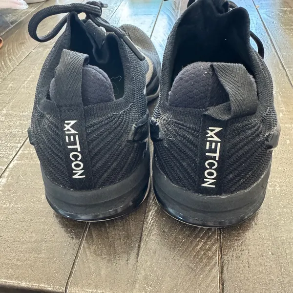 NIKE Metcon DSK Flyknit 2 Women US 8 Black White‎ Running Shoes - Image 4