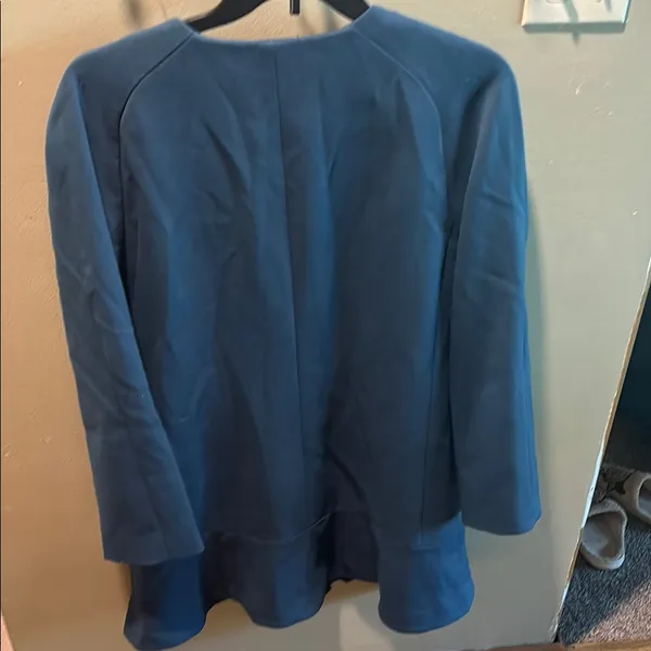 NWT Ann Taylor Classic Blue‎ Jacket with Structured Silhouette - Image 3