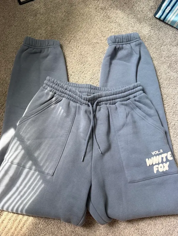 White Fox Sweatpants - Image 3
