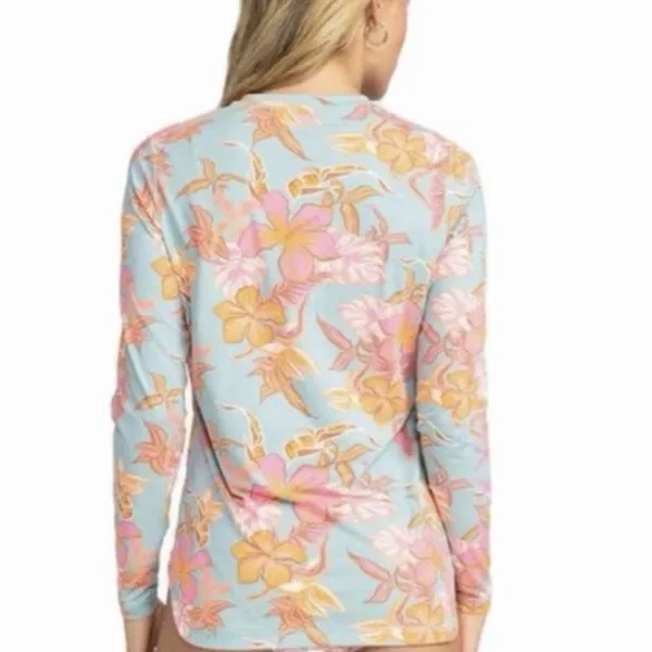 Roxy Sea Skippin LS Rashguard size M - Image 2
