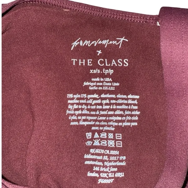 Free People FP Movement Good Karma Runsie blackberry nwot xs / small romper - Image 3