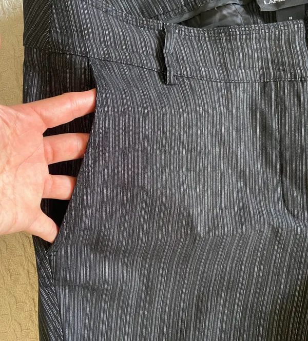 Lane Bryant Womens stretch boot striped pants size 18 - Image 5