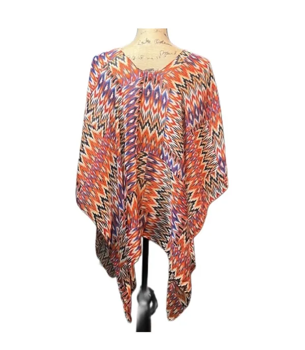 Abstract Patterned Drape Multiple - Image 3