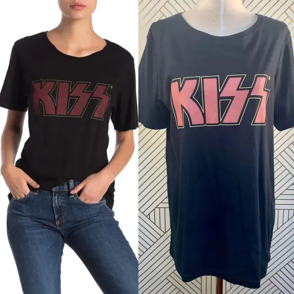 Project Karma Kiss‎ Band Graphic T-Shirt Black - Image 2