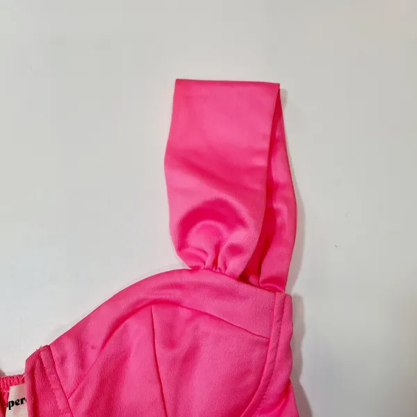 Superdown Coralia Bustier Top in Pink - Image 6