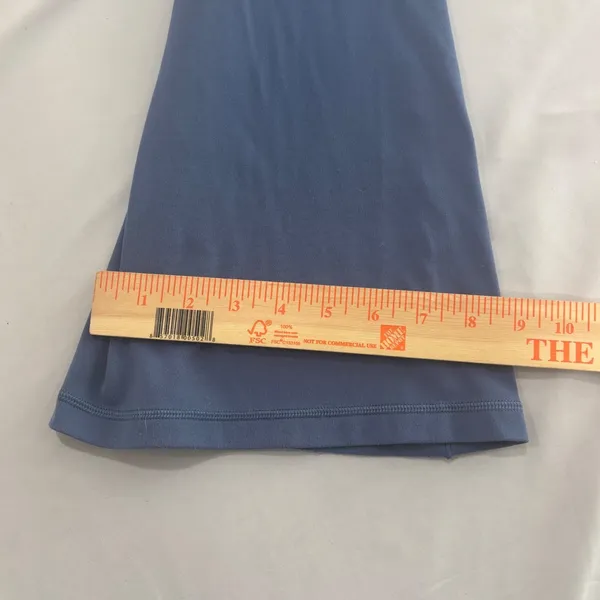 OFFLINE by Aerie Real Me Crossover High Waisted Flare Leggings Blue Small - Image 8