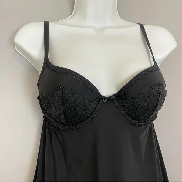 Victoria's Secret Negligee‎ Black 34B Lace Intimates Lingerie Teddy - Image 5