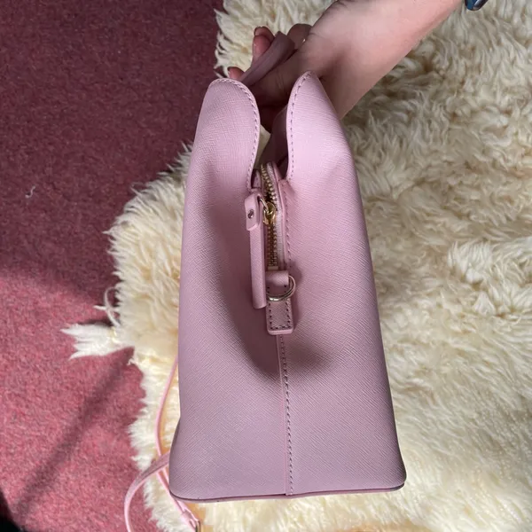 Like New Kate Spade Laurel Way Evangelie Rose Jade Saffiano leather medium - Image 14