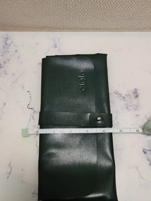Ciele Green Brush Case Clutch - Image 5