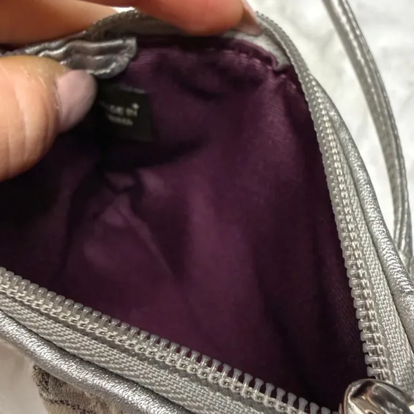 COACH Gray Wristlet - Image 3